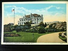 Vintage Postcard 1915-1930 Residence if James Commodore Newport R.I. picture
