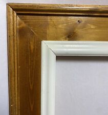 Solid Wood Picture Frame White Liner 26.75
