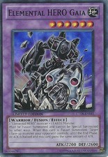Elemental HERO Gaia CT08-EN011 Super Rare Limited Ed picture