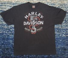 Harley Davidson Motorcycles Edinburgh Scotland Tshirt Mens XL picture