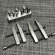 Vintage 1963 Machinist Made Line Up Centers & Clamps- Tool Die Maker picture