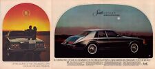 1979 Cadillac Seville THREE PAGE Print Ad For The 80s Sunset Moonlight picture