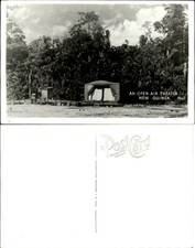 Papua New Guinea Open Air Theater RPPC picture