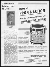 1946 Solventol Chemical Products Detroit MI Solvent Household Cleaner Print Ad picture