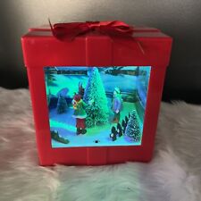 Christmas Winter Wonderland Diorama Music Box w/ Light & Sound - Studio Elueco picture