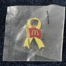 (Brand New) Vintage McDonald’s Small Pin Yellow Ribbon Collectible picture