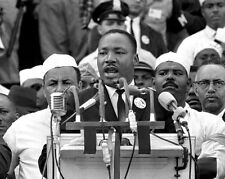 1963 MARTIN LUTHER KING JR Glossy 8x10 Photo 'I Have A Dream' Speech Print picture