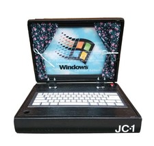 Windows Carmain Edition  Dell Black Decorative Storage Hinged Wooden Case Box picture