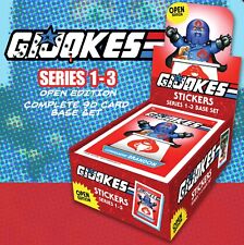 GI JOKES Joe NEW Factory Sealed Set Pingitore Garbage Pail Kids Magic Marker Art picture