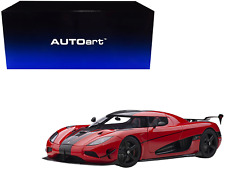 Koenigsegg Agera RS Chili Red with Black Accents 1/18 Model Car picture