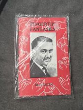 🔥Fingertip Fantasies (Limited/Out of Print) by Bob Ostin ￼Vintage Coin Magic🔥 picture