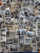 VINTAGE PHOTOS LOT of 100 Random B&W OLD - All Subjects - Cars, People, Beach picture