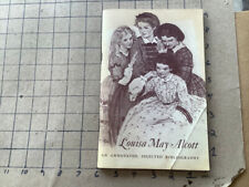 LOUISA MAY ALCOTT an annotated selected bibliography 91pgs; printed 1976 c.1969 picture