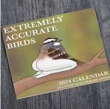 2024 Extremely Accurate Bird With Leg Wall Calendar New Year Gift Creative picture