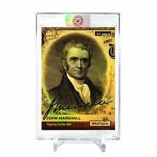 JOHN MARSHALL Twenty Dollar Bill Holo Gold Card 2023 GleeBeeCo #JHTW-G 1/1 picture