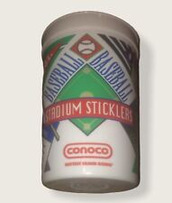 Conoco “Hottest Brand Going” Baseball Stadium Sticklers 44 Oz Vintage 1990’s Cup picture