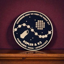 NASA Kepler & K2 Exoplanets Lapel Pin Astrophysics Space Science Telescope picture