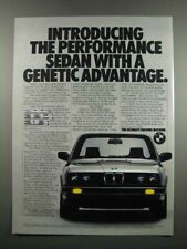 1983 BMW 318i Car Ad - A Genetic Advantage picture