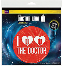 Doctor Who I Heart Heart The Doctor Car Magnet picture