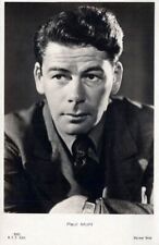 Paul Muni Real Photo Postcard rppc -American Film and Stage Actor picture