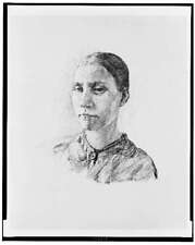 8x12 Photo:Melancholia attonita,Woman with Mental Illness,Depression,1883 picture