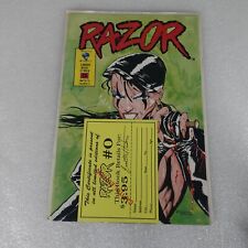 razor capitol limited edition Issue 0 mystery graphix Comic Book BAGGED AND BOAR picture