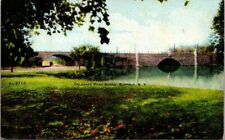 Vintage New York Postcard  - Delaware Park - Buffalo NY picture