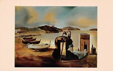 Salvador Dali Surrealism Weaning of Furniture Nutrition Museum Vtg Postcard A3 picture