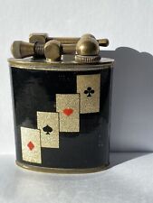 Rare vintage French Ministere Des Finances, playing cards table lighter. Dunhill picture