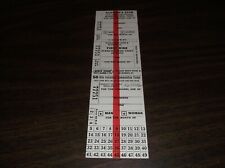 CNS&M NORTH SHORE LINE UNUSED CHICAGO 50 RIDE MONTHLY COMMUTATION TICKET picture