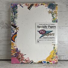 Vintage AMPAD 100 Specialty Printer Papers Party 8.5