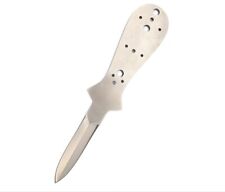 Low Country Oyster Shucker - KNIFE MAKING BLANK - Stainless Steel FIXED BLADE picture