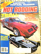Popular Hot Rodding Magazine December 1981 Corvette Mustang Charger 82 Test Pref picture