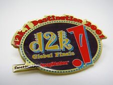 2001 Collectible Pin: d2k.1 Destination Imagination Global Finds  picture