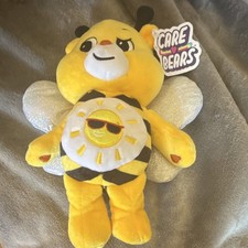 Care Bears Funshine Bear Bee Costume Plush, Yellow w/ Silver Wings, Tags picture
