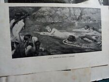 Kvc25 Ephemera 1895 picture a race mermaids and Tritons c smithers  picture