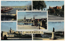 5 Views of Inverness, Scotland, Great Britain, Vintage Postcard, Unused picture
