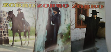Aventuras Walt Disney Zorro #139 #140 #143 Argentina 1964 Zig Zag Comics VHTF picture