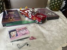 RETIRED DANBURY MINT BETTY BOOP HOT ROD 57 CHEVY BELAIR 1999 WITH BIMBO & PUDGYl picture