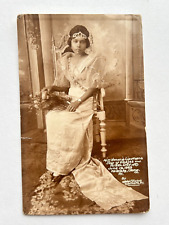 1929 RPPC Postcard Philippines   Beauty Queen of RIZAL DAY  Kalalake Olongapo picture