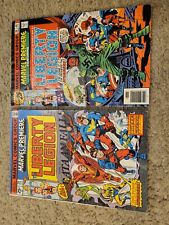Marvel Premiere 29, 30 featuring The Libarty Legion Marvel Comics lot Bucky 1976 picture