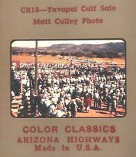 4 Slides 35mm Arizona Highways Cattle Drive Yavapai County Gertrudis 1954-1965 picture