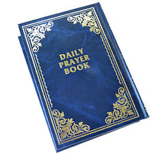 New Large siddur Jewish Daily Prayer Book Hebrew/English translation.Navy blue  picture