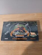 TARZAN 100th EDGAR RICE BURROUGHS TRADING CARDS BOX SEALED CRYPTOZOIC picture