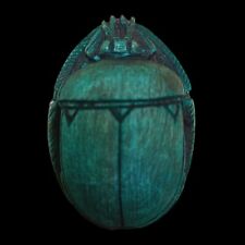 SCARAB BEETLE SYMBOL OF PROTECTION AND LUCK FROM ANCIENT EGYPTIAN PHARAONIC BC picture