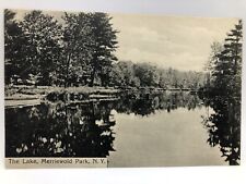 Postcard Monticello NY The Lake Merriwold Park New York Unposted picture