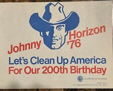 Vintage Johnny Horizon 1976 Promotional Materials  picture