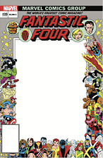 Fantastic Four #36 John Romita Sr Blank Frame Sketch Variant Marvel 2018 picture
