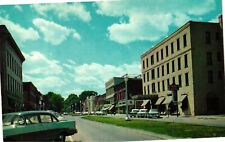 Vintage Postcard- Main Street, Wellsboro, PA UnPost 1960s picture