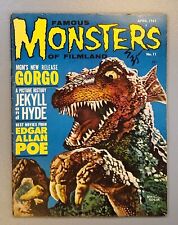 Famous Monsters of Filmland #11 APR 1961 Warren Very Good + (VG+) Gorgo picture